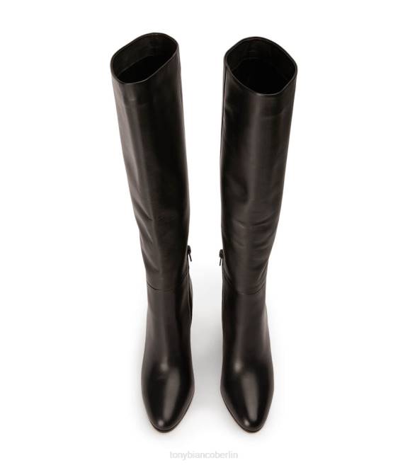 kniehohe Stiefel| de Tony Bianco Frauen Boss-Kalbsstiefel schwarze Komo 4624438